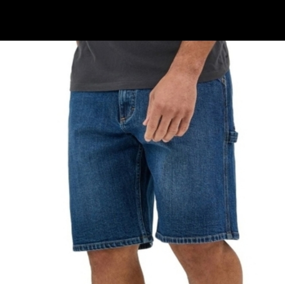 Wrangler Men's Carpenter Blue Jean Shorts